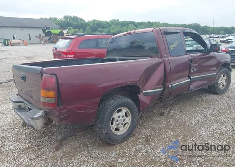 2001 Chevrolet Silverado 1500 Ls from USA, damaged, VIN 2GCEC19T611220734